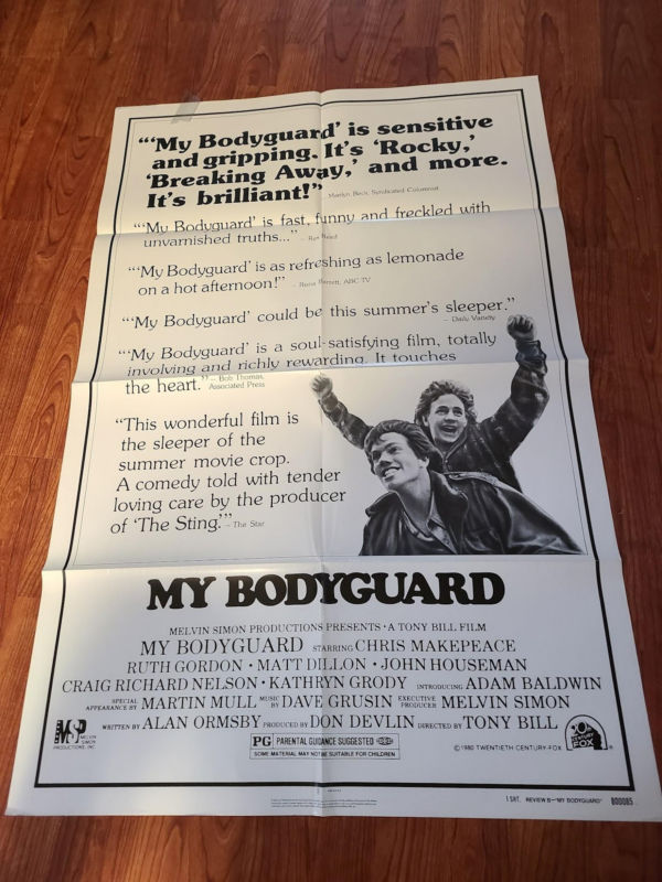 My Bodyguard - 1 Sheets/US