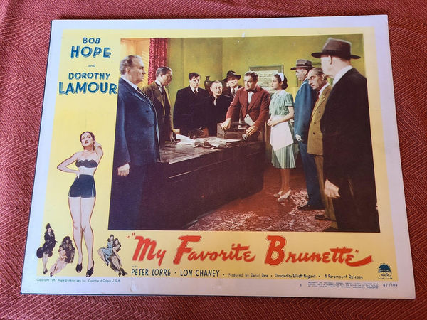 My Favorite Brunette - General Lobby Cards