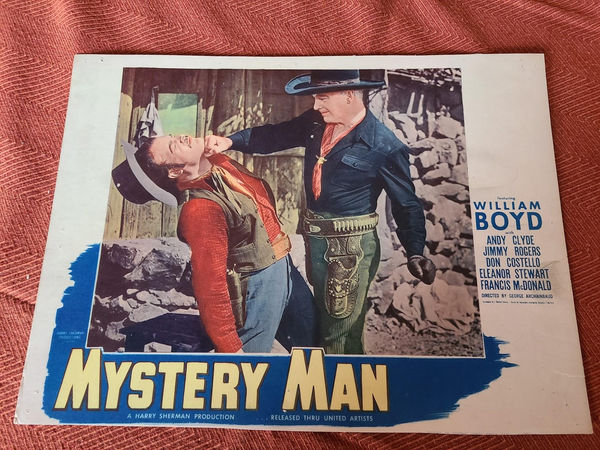 Mystery Man - Western Lobby Cards