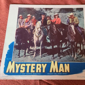 Mystery Man - Western Lobby Cards