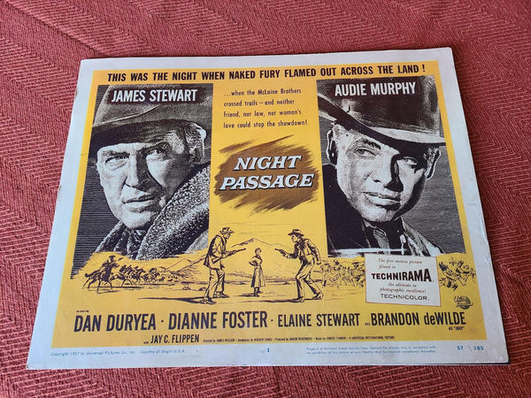 Night Passage - Western Lobby Cards