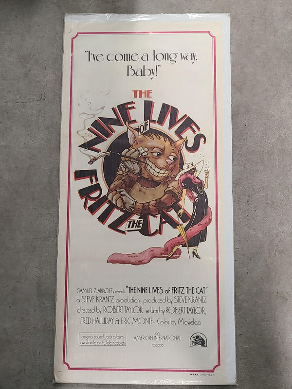 Nine Lives Of Fritz The Cat - Daybills