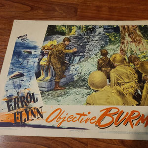 Objective Burma - Military/Aviation Lobby Cards