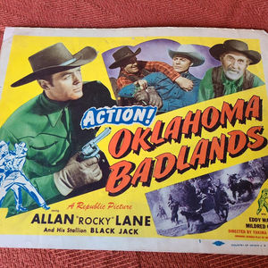 Oklahoma Badlands - Western Lobby Cards