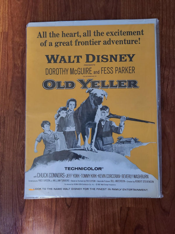 Old Yeller - Press Books