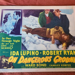 On Dangerous Ground - General Lobby Cards