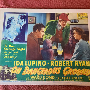 On Dangerous Ground - General Lobby Cards