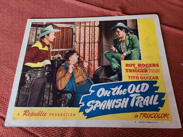 On The Spanish Trail - Western Lobby Cards