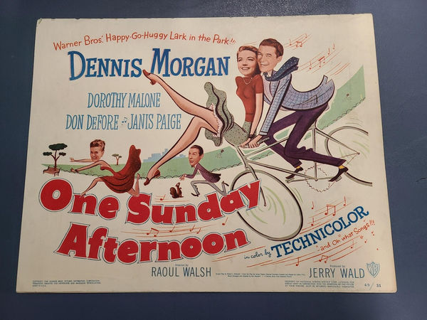 One Sunday Afternoon - Title Cards