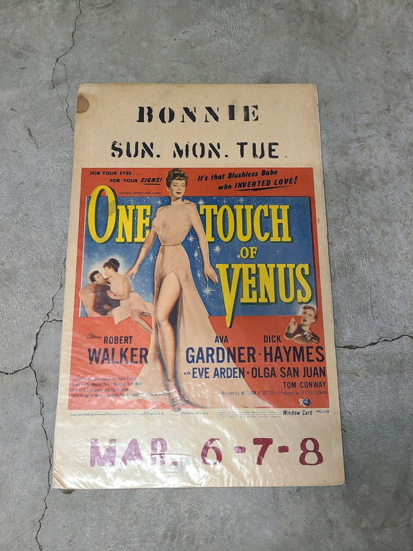 One Touch Of Venus - Window Cards