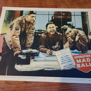 Operation Madball - Military/Aviation Lobby Cards