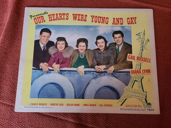 Our Hearts Were Young And Gay - General Lobby Cards