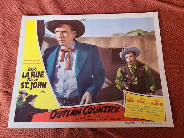 Outlaw Country - Western Lobby Cards