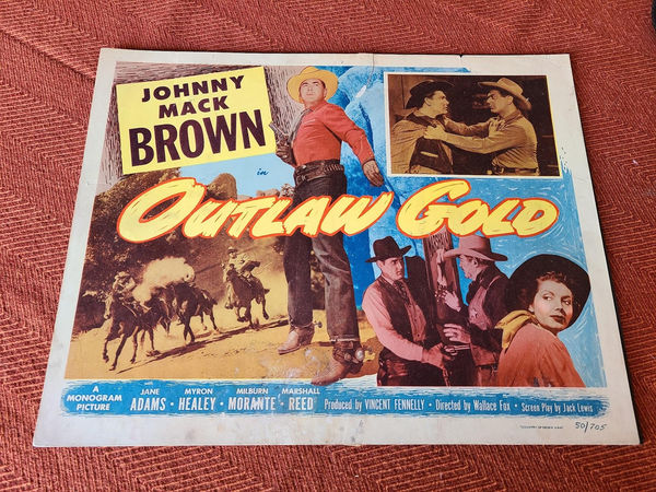 Outlaw Gold - Western Lobby Cards