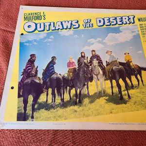 Outlaws of the Desert - Western Lobby Cards