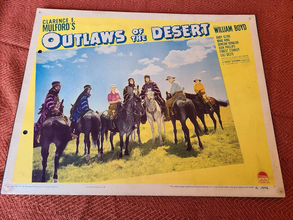 Outlaws of the Desert - Western Lobby Cards