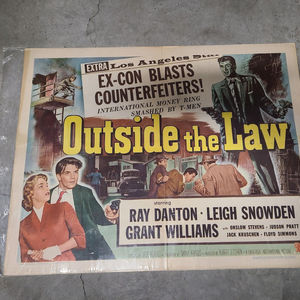 Outside The Law - Half Sheets