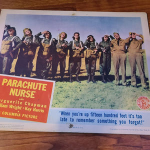 Parachute Nurse - Military/Aviation Lobby Cards