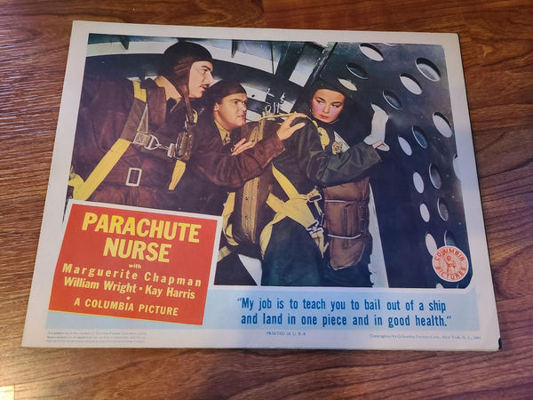 Parachute Nurse - Military/Aviation Lobby Cards