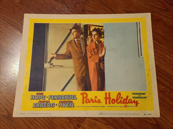 Paris Holiday - General Lobby Cards