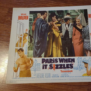 Paris When It Sizzles - General Lobby Cards