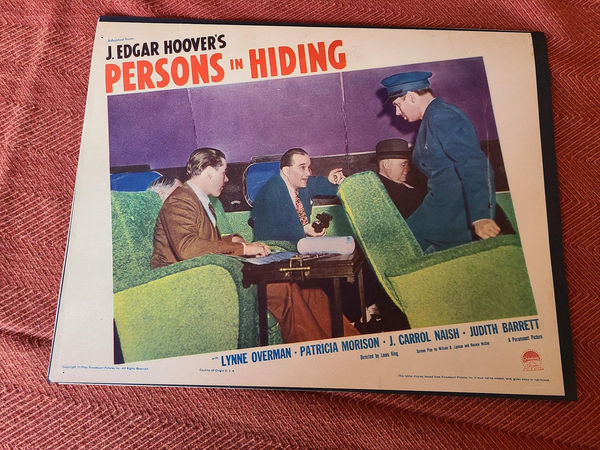 Person In Hiding - General Lobby Cards