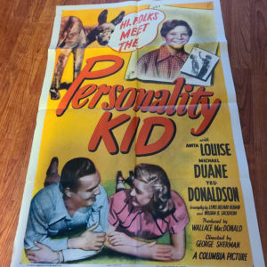 Personality Kid - 1 Sheets/US