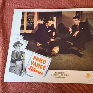 Philo Vance Returns - General Lobby Cards