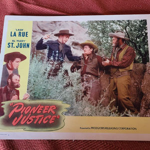 Pioneer Justice - Western Lobby Cards