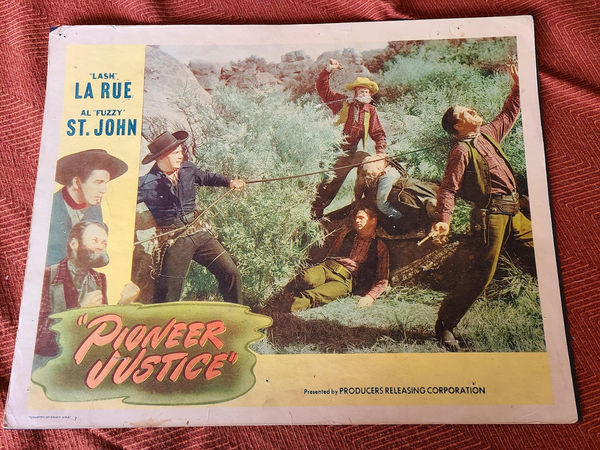 Pioneer Justice - Western Lobby Cards