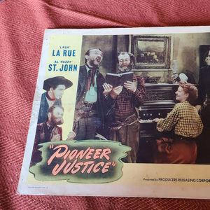 Pioneer Justice - Western Lobby Cards