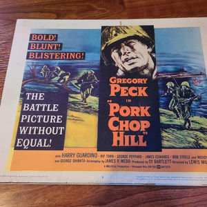 Pork Chop Hill - Military/Aviation Lobby Cards