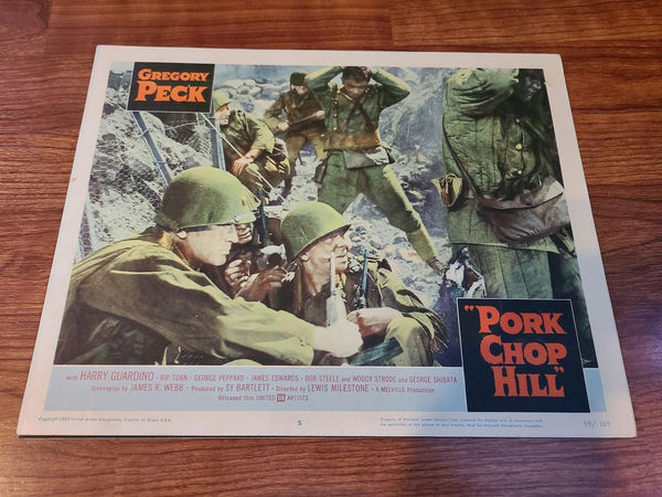 Pork Chop Hill - Military/Aviation Lobby Cards