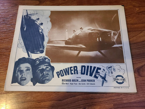 Power Dive - Military/Aviation Lobby Cards