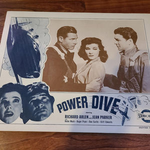 Power Dive - Military/Aviation Lobby Cards