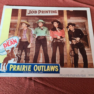 Prairie Outlaws - Western Lobby Cards