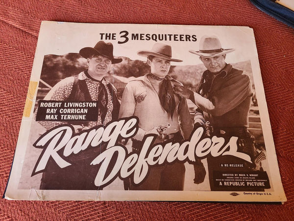 Range Defenders - Western Lobby Cards