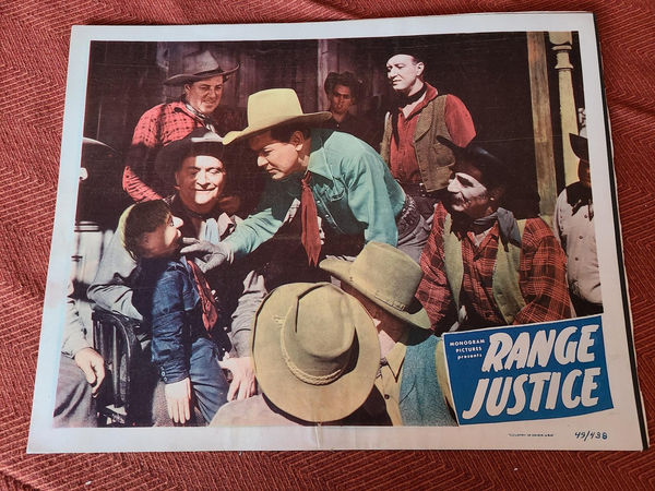 Range Justice - Western Lobby Cards