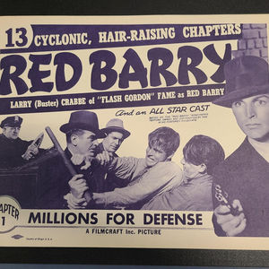 Red Barry - Serial Lobby Cards