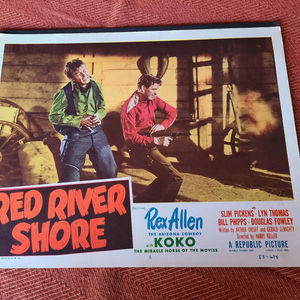 Red River Shore - Western Lobby Cards