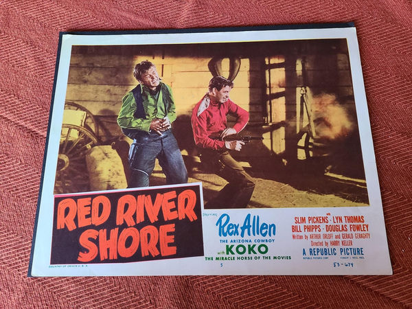 Red River Shore - Western Lobby Cards