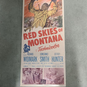 Red Skies Of Montana - Inserts