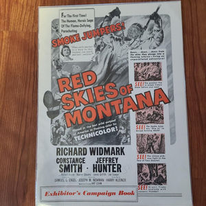 Red Skies of Montana - Press Books