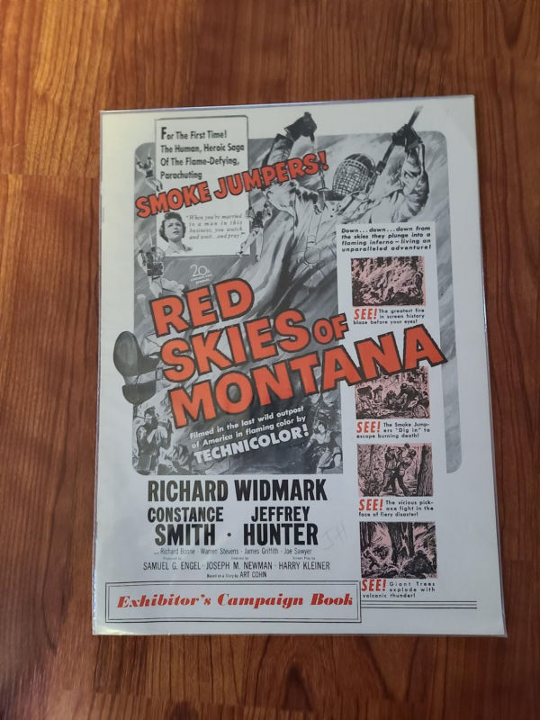 Red Skies of Montana - Press Books