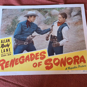 Renegades of Sonora - Western Lobby Cards