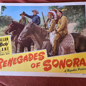 Renegades of Sonora - Western Lobby Cards