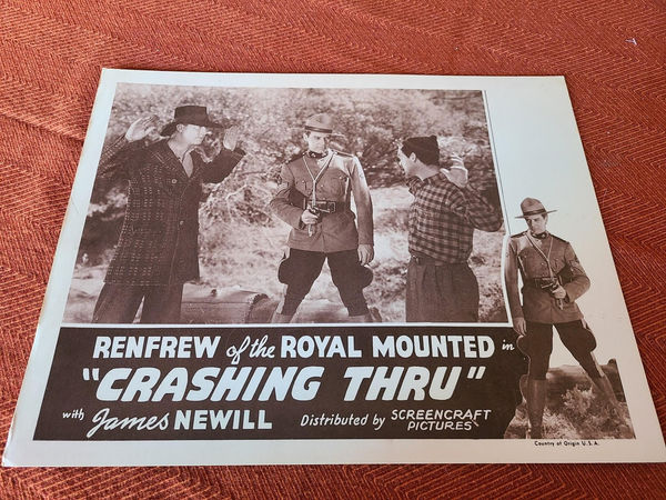 Renfrew Of The Royal Mounted - Western Lobby Cards