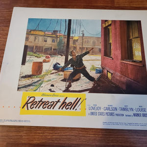 Retreat Hell - Military/Aviation Lobby Cards