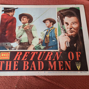 Return Of The Badmen - Western Lobby Cards