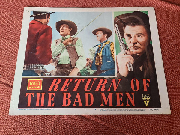 Return Of The Badmen - Western Lobby Cards